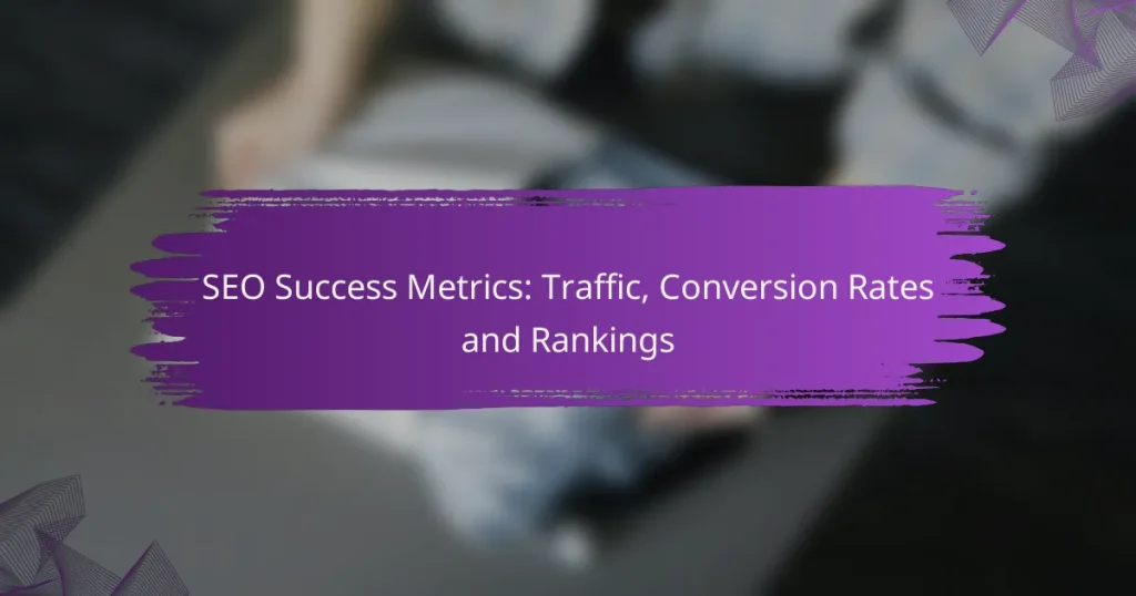SEO Success Metrics: Traffic, Conversion Rates and Rankings